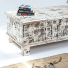 HANDCRAFTED WOODEN ANTIQUE BOX - Art and craft furniture