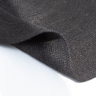 HANDWOVEN BLACK JUTE RUG - Art and craft furniture