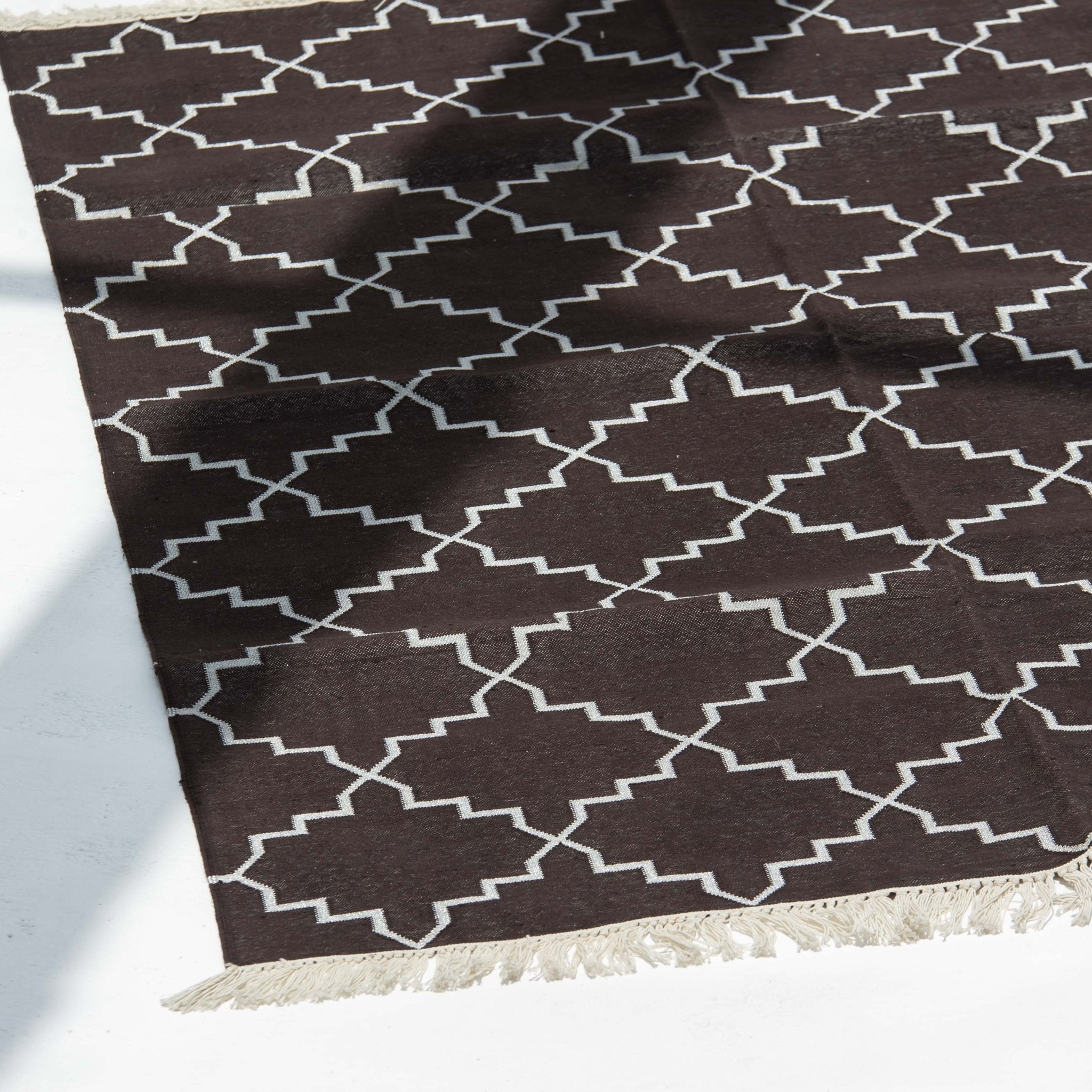 HARMONY HANDWOVEN COTTON RUG - Art and craft furniture