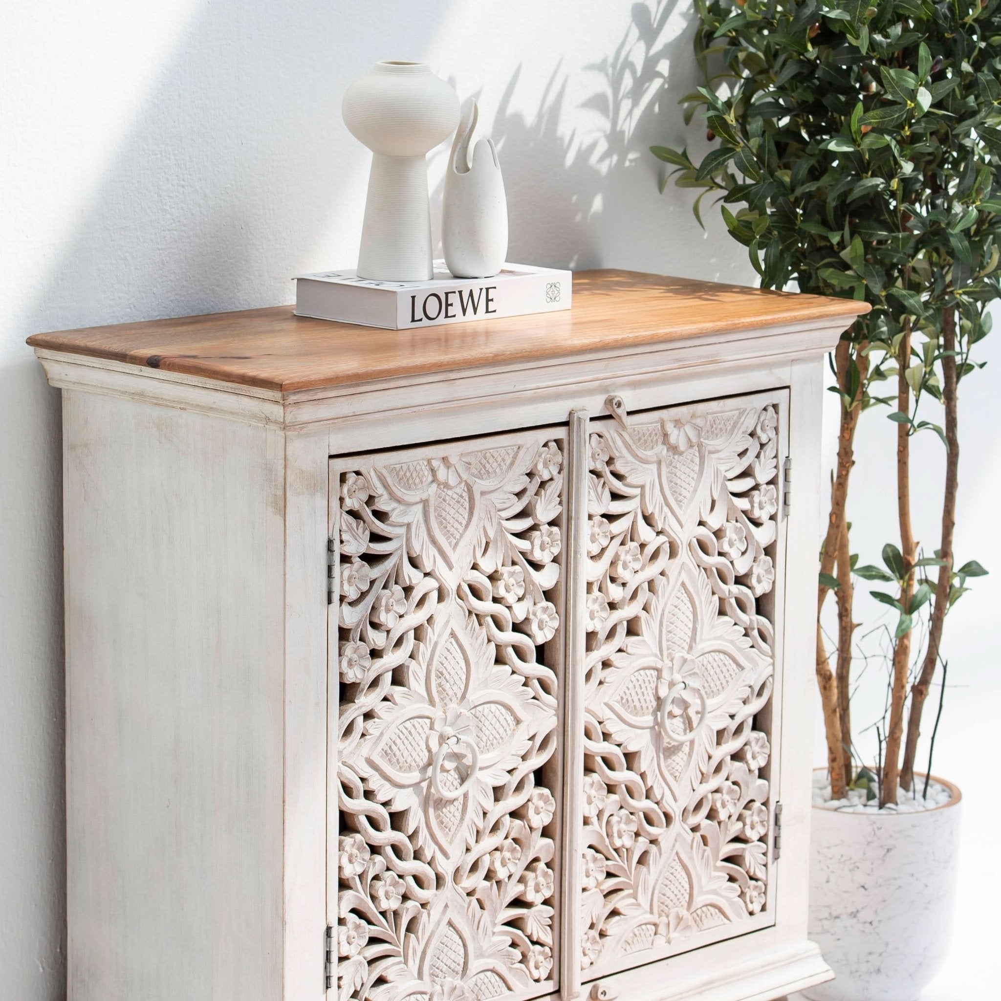 HARMONY TWO DOOR WOODEN SIDEBOARD - Art and craft furniture