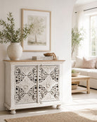 Harmony Two Door Wooden Sideboard - Art and craft furniture
