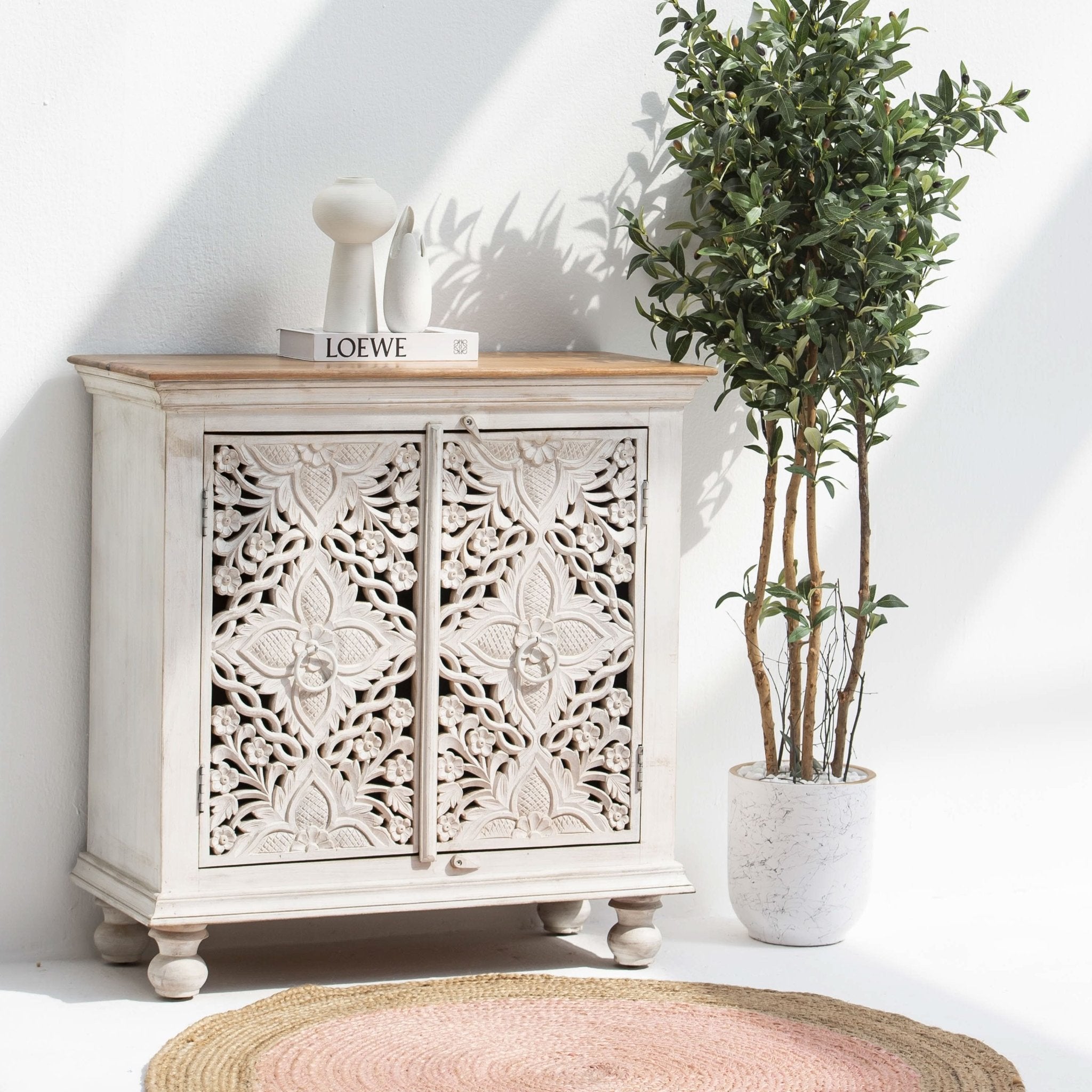 HARMONY TWO DOOR WOODEN SIDEBOARD - Art and craft furniture