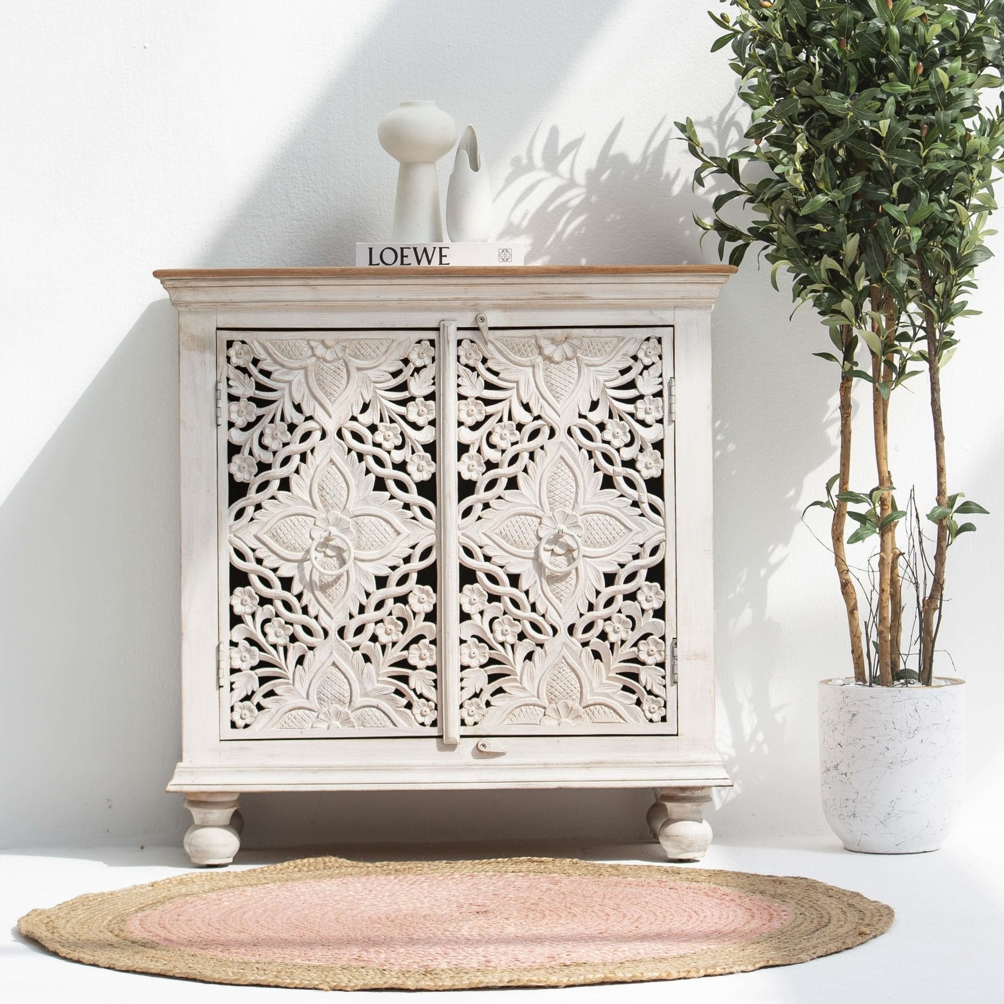 HARMONY TWO DOOR WOODEN SIDEBOARD - Art and craft furniture