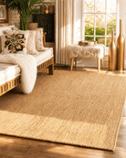 HAVEN JUTE HANDMADE RUG - Art and craft furniture