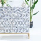 INLAY TWO DRAWER SIDEBOARD - Art and craft furniture