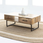 IRONIX ONE DRAWER COFFEE TABLE - Art and craft furniture