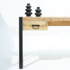 IRONIX WOODEN DESK TABLE - Art and craft furniture