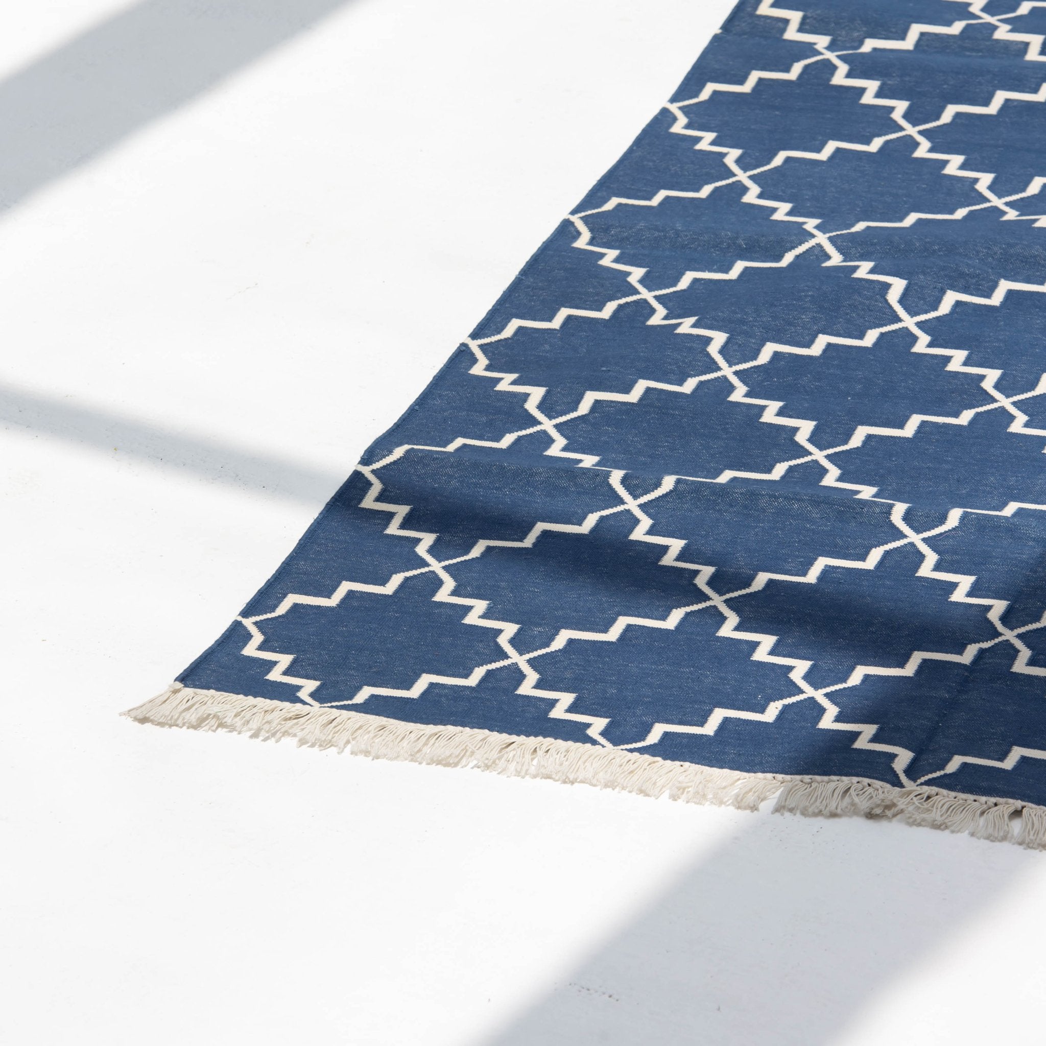 JAIPUR LOOM HANDWOVEN COTTON RUG - Art and craft furniture