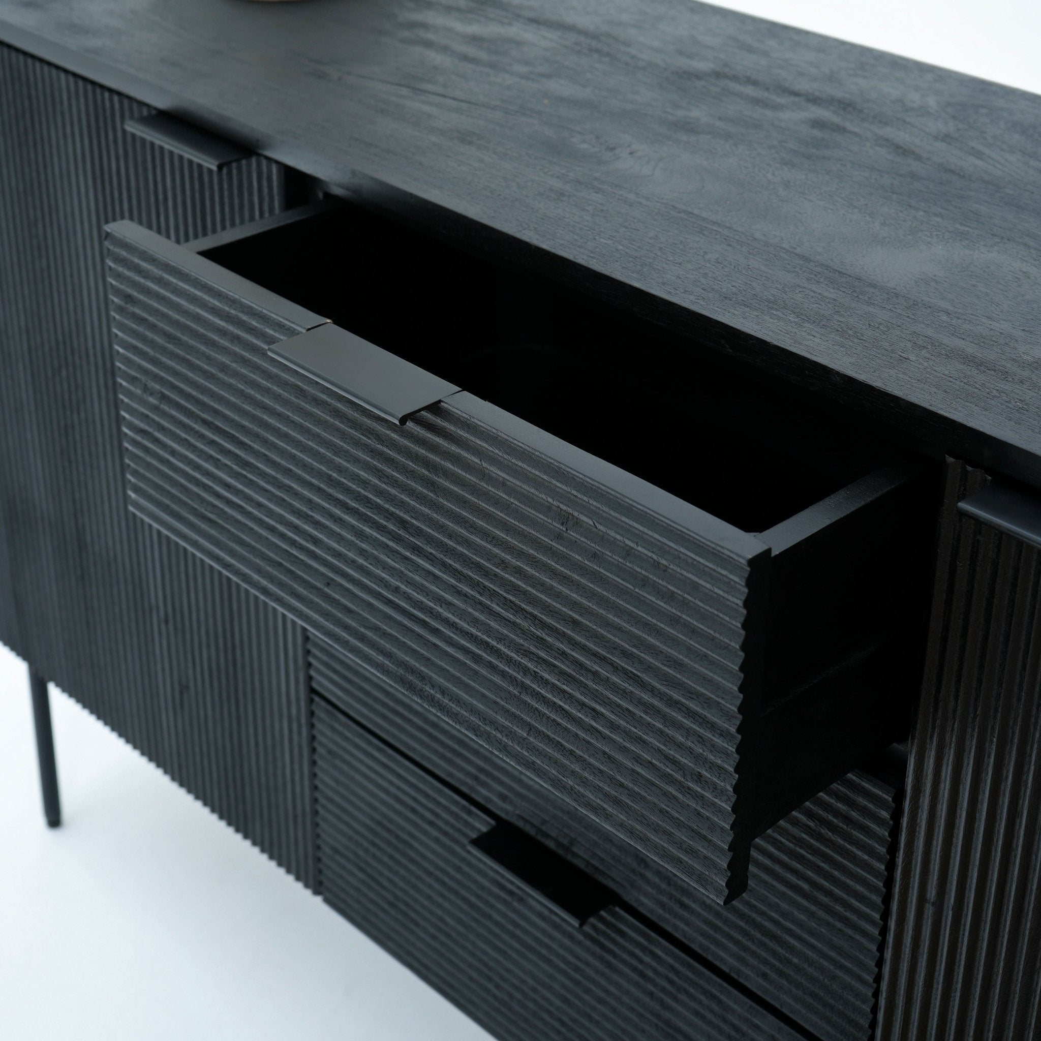 LINWOOD TWO DOOR THREE DRAWER SIDEBOARD - Art and craft furniture