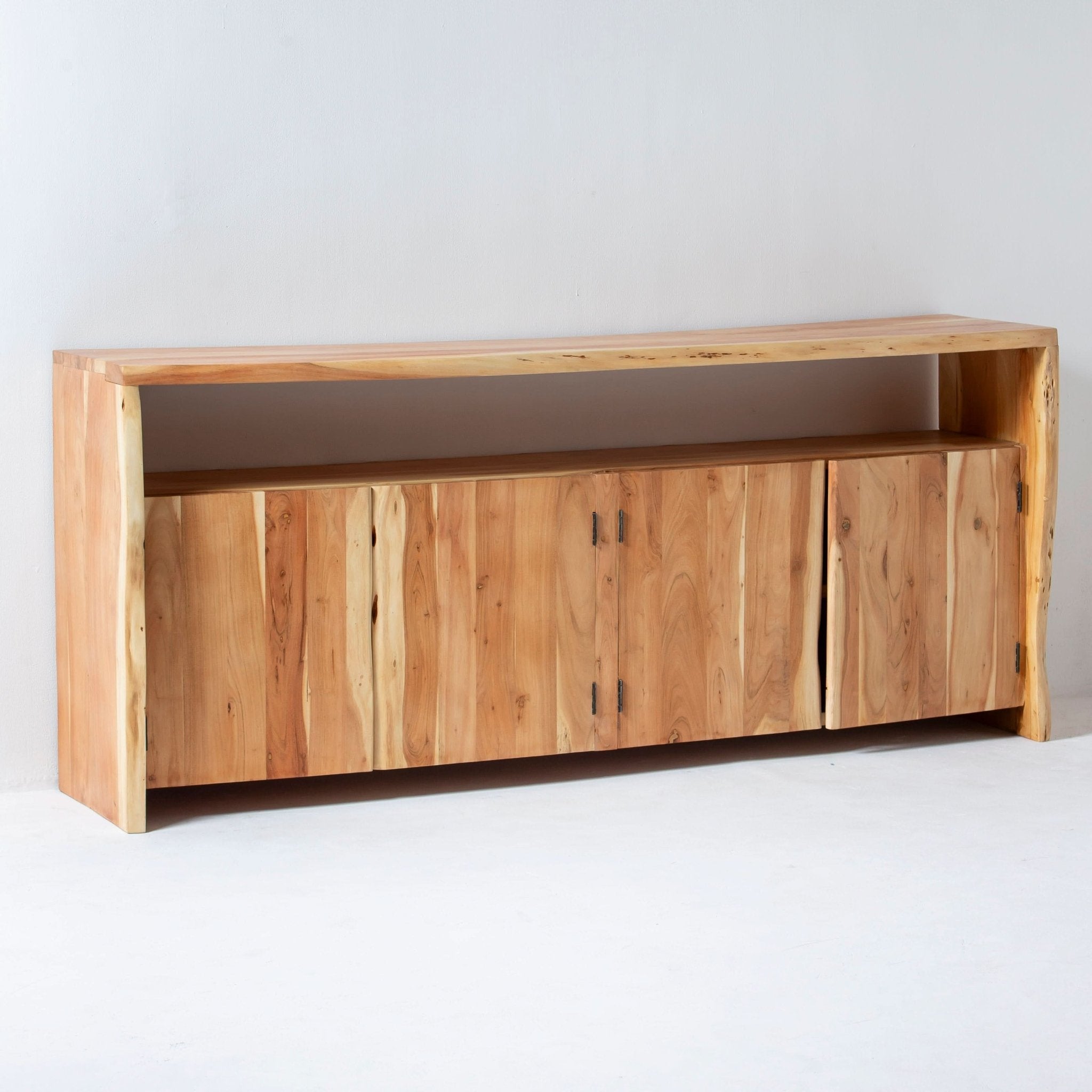 LIVE EDGE ACACIA FOUR DOOR SIDEBOARD - Art and craft furniture