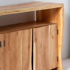 LIVE EDGE ACACIA FOUR DOOR SIDEBOARD - Art and craft furniture