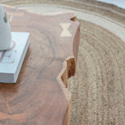LIVE-EDGE ACACIA WOOD COFFEE TABLE - Art and craft furniture