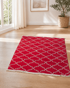 LUMA HANDWOVEN COTTON RUG - Art and craft furniture