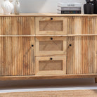 LUWIN LINING THREE DRAWER TWO DOOR WOODEN SIDEBOARD - Art and craft furniture