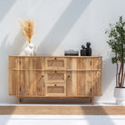 LUWIN LINING THREE DRAWER TWO DOOR WOODEN SIDEBOARD - Art and craft furniture