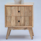 LUWIN LINING TWO DRAWER NIGHTSTAND - Art and craft furniture