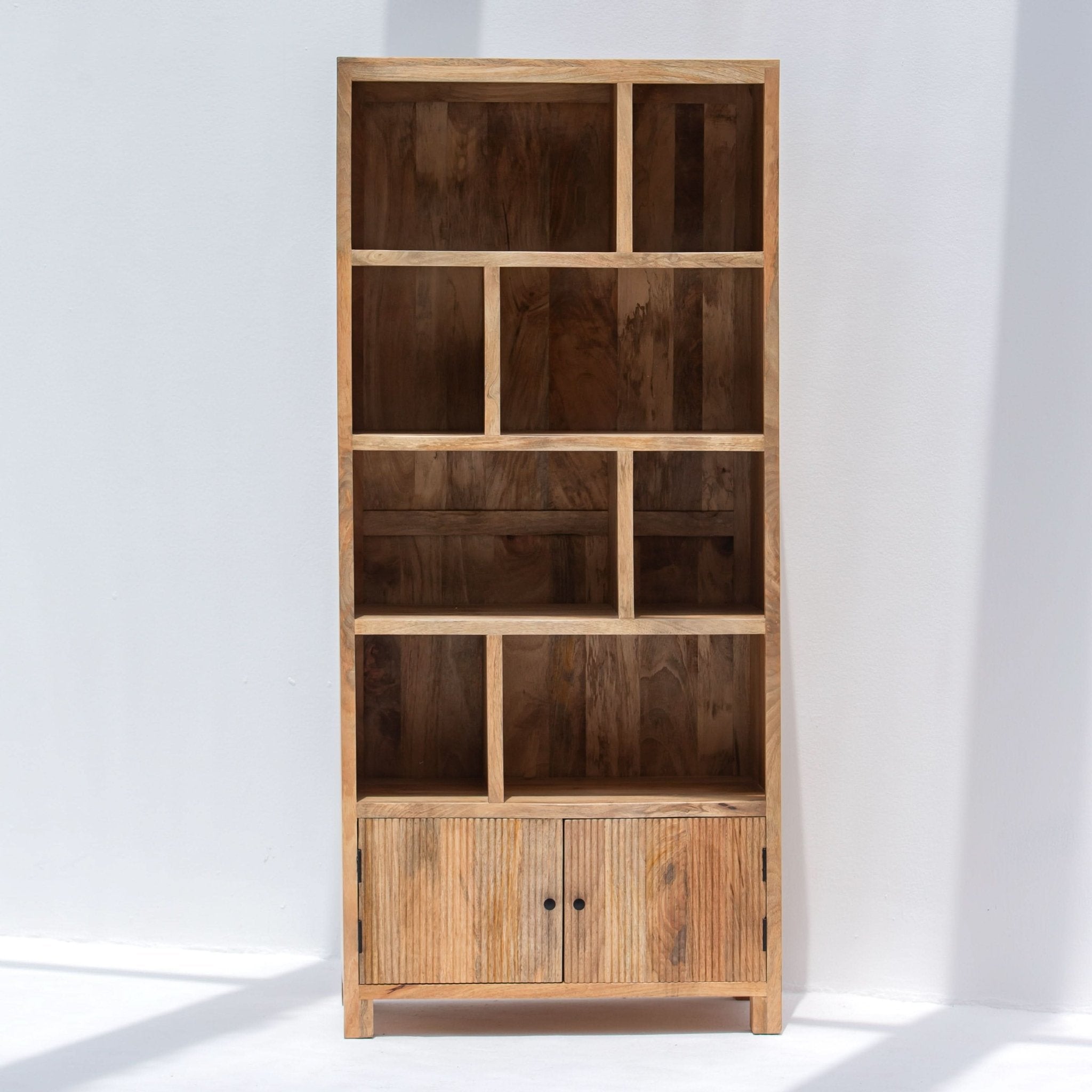 LUWIN LINING WOODEN BOOKSHELF - Art and craft furniture
