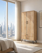 Luwin Lining Wooden Cabinet - Art and craft furniture