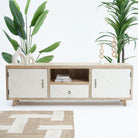 LUWIN LINNING TWO DOOR ONE DRAWER TV STAND - Art and craft furniture