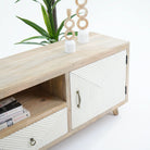 LUWIN LINNING TWO DOOR ONE DRAWER TV STAND - Art and craft furniture
