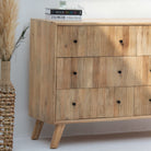LUWIN WOODEN CHEST OF DRAWERS - Art and craft furniture