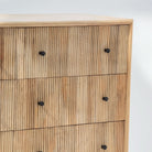 LUWIN WOODEN CHEST OF DRAWERS - Art and craft furniture