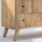 LUWIN WOODEN CHEST OF DRAWERS - Art and craft furniture