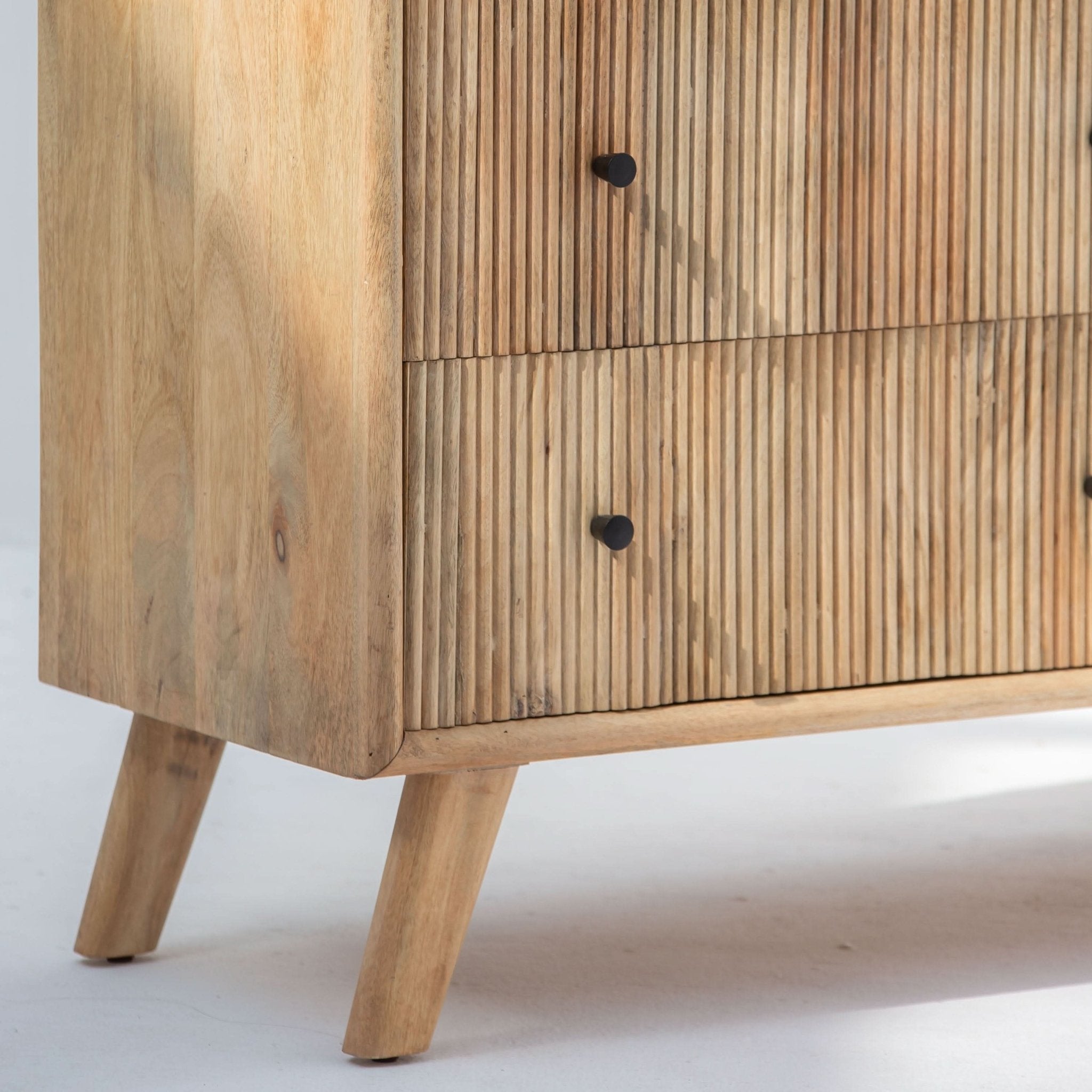 LUWIN WOODEN CHEST OF DRAWERS - Art and craft furniture