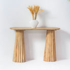 LUWIN WOODEN CONSOLE TABLE - Art and craft furniture