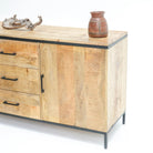 MADRID TWO DOOR THREE DRAWER SIDEBOARD - Art and craft furniture