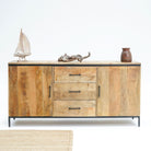 MADRID TWO DOOR THREE DRAWER SIDEBOARD - Art and craft furniture