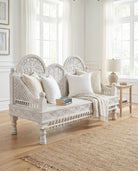 Maharaja Hand Carved Wooden Sofa - Art and craft furniture