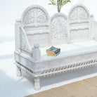 MAHARAJA WOODEN CARVED SOFA - Art and craft furniture