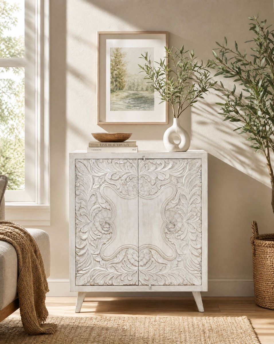 Mango Essence Two Door Sideboard - Art and craft furniture