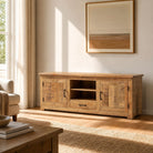 Mango Wood TV Stand - Art and craft furniture