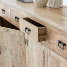 MANGOEDGE FOUR DOOR & DRAWER SIDEBOARD - Art and craft furniture