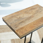 MANGOEDGE SIDE TABLE - Art and craft furniture
