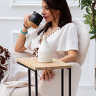 MANGOEDGE SIDE TABLE - Art and craft furniture