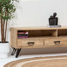 MANGOEDGE THREE DRAWER TV STAND - Art and craft furniture