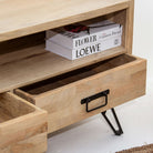 MANGOEDGE THREE DRAWER TV STAND - Art and craft furniture