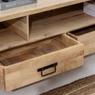MANGOEDGE THREE DRAWER TV STAND - Art and craft furniture