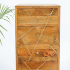 MANGOLUXE FOUR DRAWER CHEST OF DRAWERS - Art and craft furniture