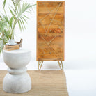 MANGOLUXE FOUR DRAWER CHEST OF DRAWERS - Art and craft furniture