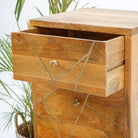 MANGOLUXE FOUR DRAWER CHEST OF DRAWERS - Art and craft furniture
