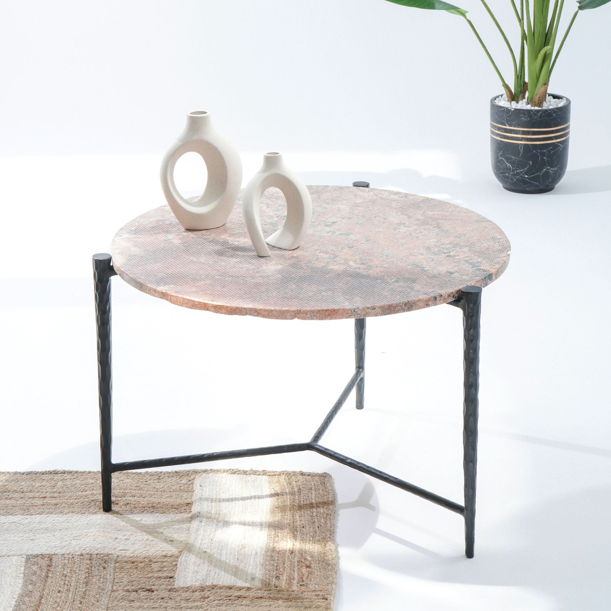 MARBLE NOBLE NEST COFFEE TABLE - Art and craft furniture