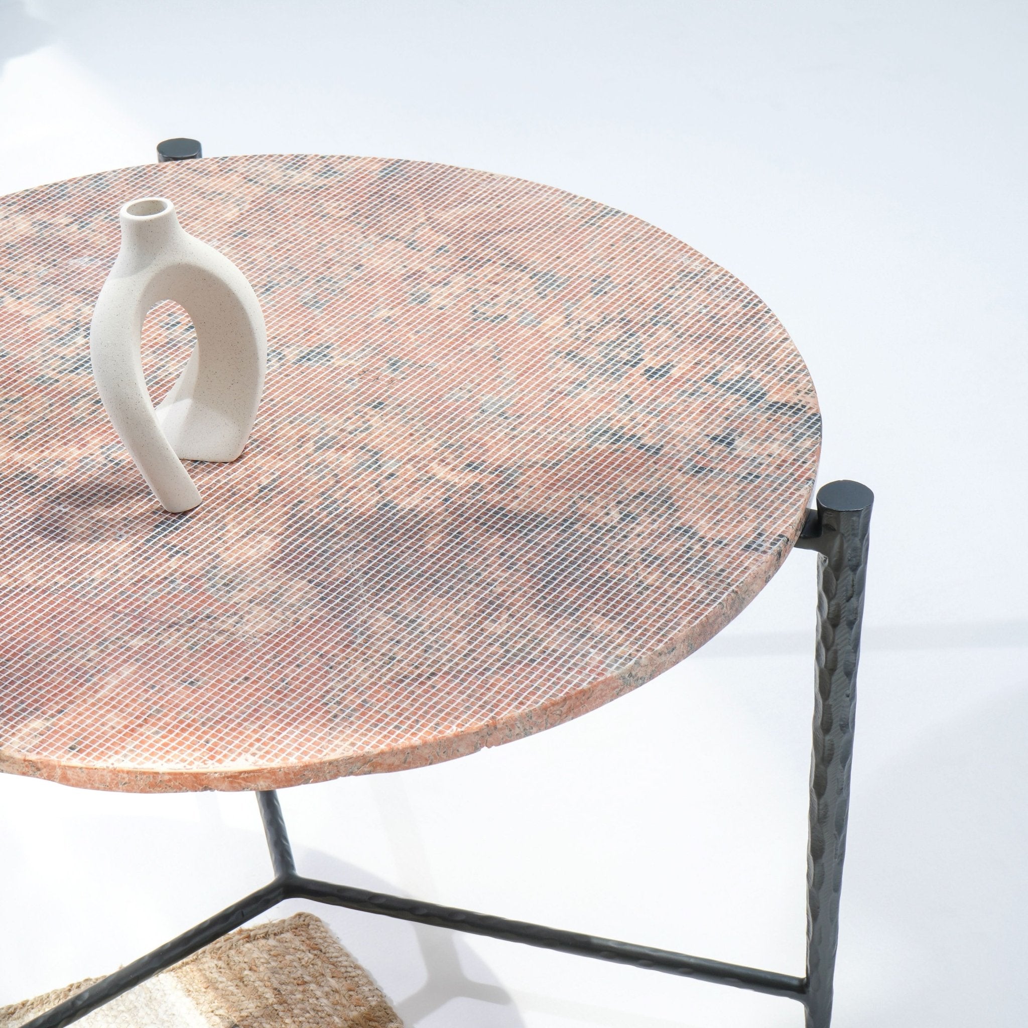 MARBLE NOBLE NEST COFFEE TABLE - Art and craft furniture