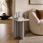 Marmara Marble Side Table - Art and craft furniture