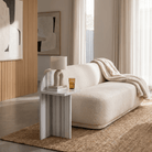 Marmara Marble Side Table - Art and craft furniture