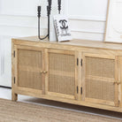 MILANO-CANE FOUR DOOR TV STAND - Art and craft furniture