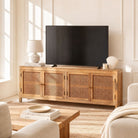 Milano Rattan TV Stand - Art and craft furniture
